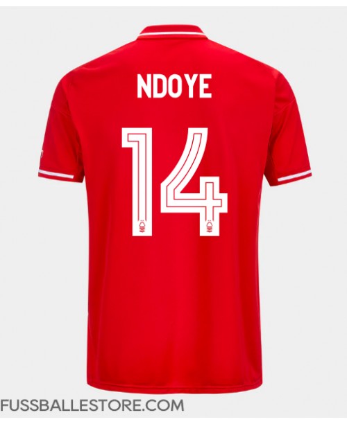 Günstige Nottingham Forest Dan Ndoye #14 Heimtrikot 2025-26 Kurzarm Günstige Nottingham Forest Dan Ndoye #14 Heimtrikot 2025-26 Kurzarm